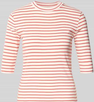 Lanius Lanius T-Shirt mit 3/4-Arm in Weiss, Gr&ouml;&szlig;e 36