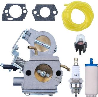 OEM Carburador Completo Con Buj&iacute;a, Manguera De Combustible Y Filtro De Combustible Para Motosierra De Hormig&oacute;n Husqvarna K760/k770 - Compatible Con Zama C