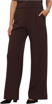 Ana Alcazar Broeken, Dames, Bruin, S, Wijde broek