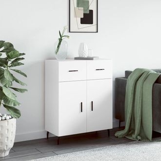 Berkfield Home Sideboard White 69.5x34x90 cm Engineered Wood