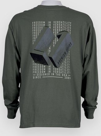 L1 Premium Outerwear Dimension Longsleeve gr&uuml;n