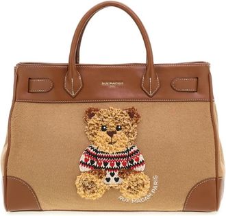 Rue Madam Marvin Love Tote - Dames - Shoppers - Bruin - ONE Size - Katoen - Tassen