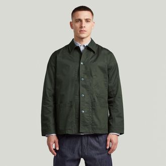 G-Star The Casper - Correct Slim Overshirt - Grijs - Heren
