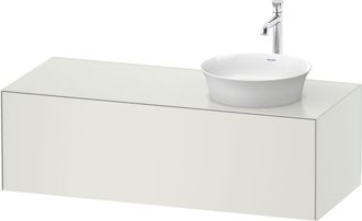Duravit Tulip Blanco, Mueble De Pared, Ancho 1300 X Fondo 550mm, - Duravit