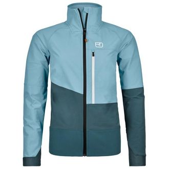 Ortovox Punta Berrino Jacket Softshelljacke f&uuml;r Damen | t&uuml;rkis/blau