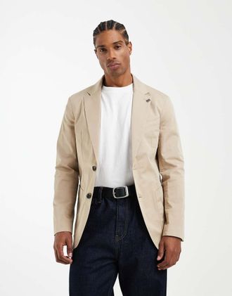 Tommy Hilfiger blazer in beige-Neutral