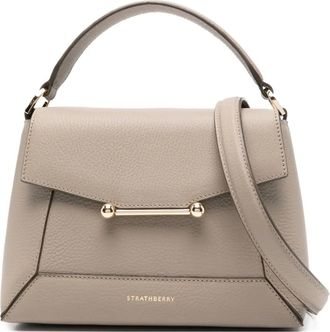Strathberry Borsa tote con stampa - Grigio