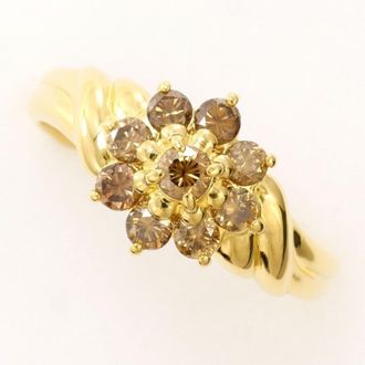 C&A Yellow Gold Yellow Gold (18K) Band Ring (Pre-Owned)