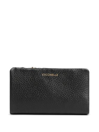 Coccinelle zip-up wallet - Black