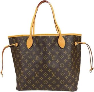 Louis Vuitton Pre-owned Monogram Tote Bag - Dames - Vintage Shopper - Bruin - ONE Size - Vintage