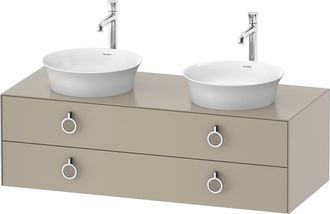 Duravit Tulip Blanco, Mueble De Ba&ntilde;o Colgado En La Pared, Ancho - Duravit
