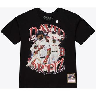 Mitchell & Ness Mens Mitchell & Ness David Ortiz Black Boston Red Sox Legendary Collage Player T-Shirt at Nordstrom, Size X-Large