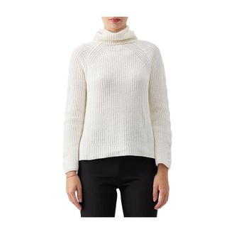 Le Tricot Perugia Maglione a collo alto - - Knitwear - Donna - Bianco - M