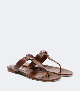Manolo Blahnik Sandalias Mionasan de piel
