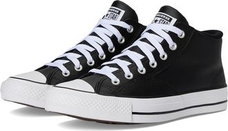 Converse Chuck Taylor All Star Malden Street Mid Top Sneakers Lace-up Boots Black/White/Black 1 : Mens 8.5 - Womens 10.5 Medium, Canvas
