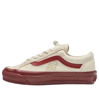 Vans x Bolin LX Old Skool 36 Year of the Horse White Red VN000EJUHRW