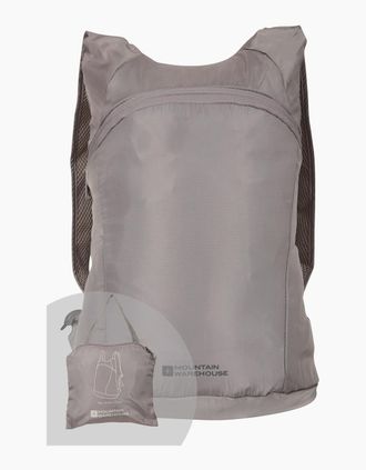 Mountain Warehouse Packaway Backpack - Grey - Size: ONE size