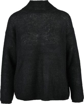 Max Mara Tenna Turtleneck - Dames - Coltruien - Zwart - XL - Wol - Truien & Vesten