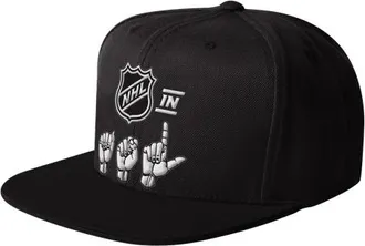 Starter Mens Starter Black NHL ASL Snapback Hat at Nordstrom, Size 10-13