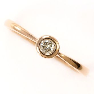 C&A Pink Gold Pink Gold (10K) Band Ring (Pre-Owned)