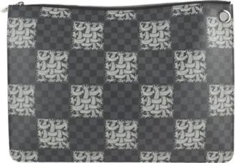 Louis Vuitton Pre-owned Clutches, female, Black, Size: ONE SIZE Pre-owned Fabric louis-vuitton-bags