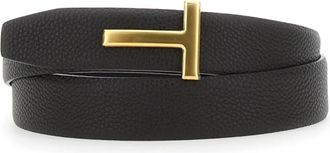 Tom Ford Reversible leren riem - Heren - Riemen - Bruin - 100 CM - Leer - Accessoires