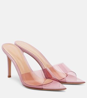 Gianvito Rossi Mules Elle 85 in PVC