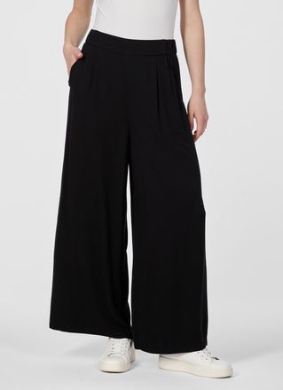 Ragwear Schlupfhose RAGWEAR LOGGAN, Damen, Gr. XXL, N-Gr, schwarz, Web, Obermaterial: 100% Viskose, unifarben, kn&ouml;chellang, Hosen Schlupfhose, reine Viskose u