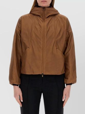 Herno nylon cropped jacket