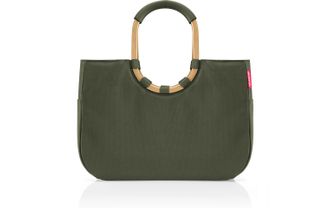Reisenthel Einkaufskorb REISENTHEL Loopshopper L, Damen, dunkelgr&uuml;n, Polyester, Einkaufsk&ouml;rbe Einkaufskorb