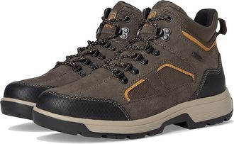 Rockport Evan Waterproof Boots Mens Boots Dark Taupe : 7.5 W (EE), Rubber/Suede