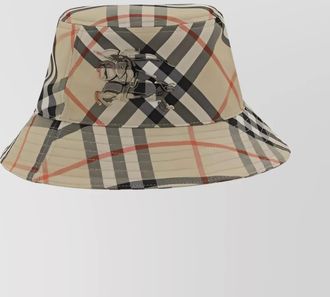 Burberry check bucket hat