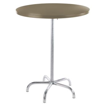 Schubiger M&ouml;bel Metall-Stehtisch S&auml;ntis Rund