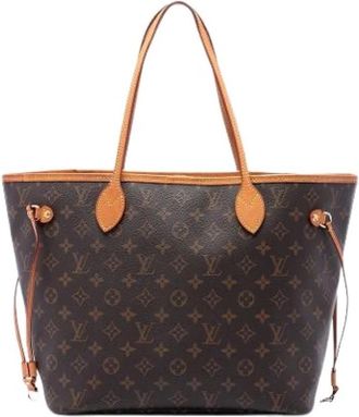 Louis Vuitton Pre-owned Neverfull MM - Dames - Vintage Shopper - Bruin - ONE Size - Leer - Vintage