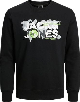 Jack & Jones Uomo, Felpe, Nero, S, new