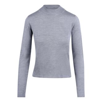 Max Mara Falesia Sweater - Dames - Coltruien - Grijs - M - Truien & Vesten