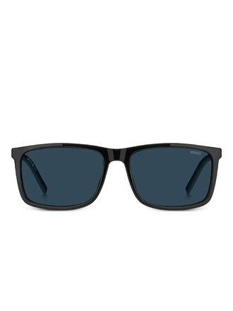 HUGO BOSS rectangle-frame sunglasses - Black