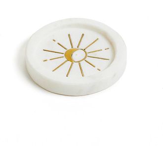 Matr Boomie Indukala Round Moon Incense Holder in White at Nordstrom
