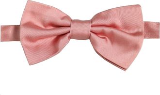 Dolce & Gabbana Silk Adjustable Bow Tie - Pink