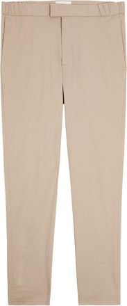 L'Estrange 24 Hour Slim-leg Cotton-blend Trousers - Beige - Xxl