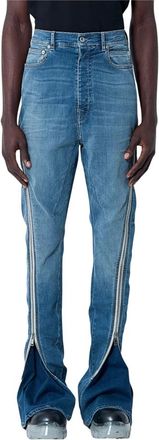 Rick Owens Heren, Jeans, Blauw, Maat: W28 Denim