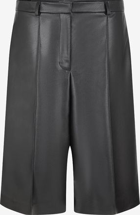 Stella McCartney Weite Bermudashorts aus Kunstleder Altermat