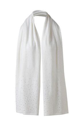 Kinross Cashmere Crystal Wrap in Whisper at Nordstrom