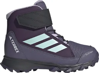 adidas Terrex Snow CF CLIMAWARM Winter Hiking Boots - Kids Purple 11 Kids
