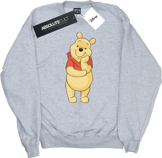 Disney Dames/Dames Winnie De Poeh Schattig Sweatshirt (Sportgrijs)