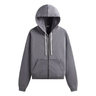 Kith 101 Soft Brushed Terry Braxton Zip Hoodie Influence KHM034671-519