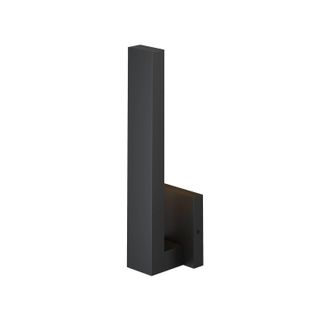 Lindby Lindby - L&aacute;mpara De Pared Led Exterior isadore En Negro Aluminio
