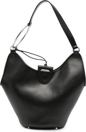 Dondup Ring-detail Leather Shoulder Bag