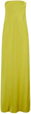 Norma Kamali Mujer, Vestidos, Amarillo, Talla: S