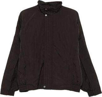 _J.LAL_ Giacca Yot a collo alto - Marrone